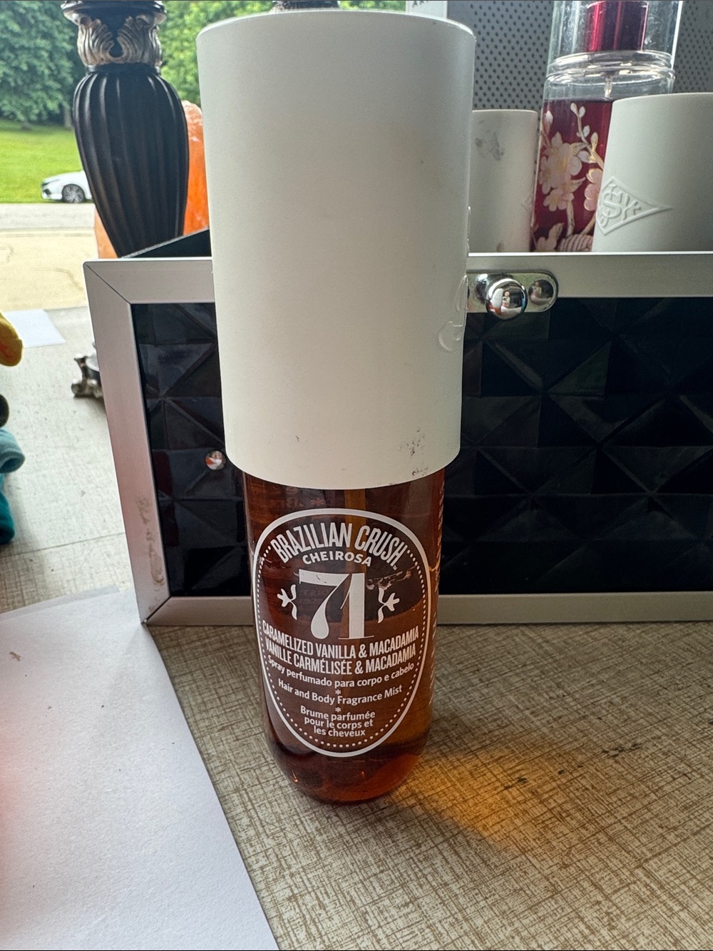 Brazilian Crush Cheirosa Caramelized Vanilla & Macadamia Hair and Body Mist
